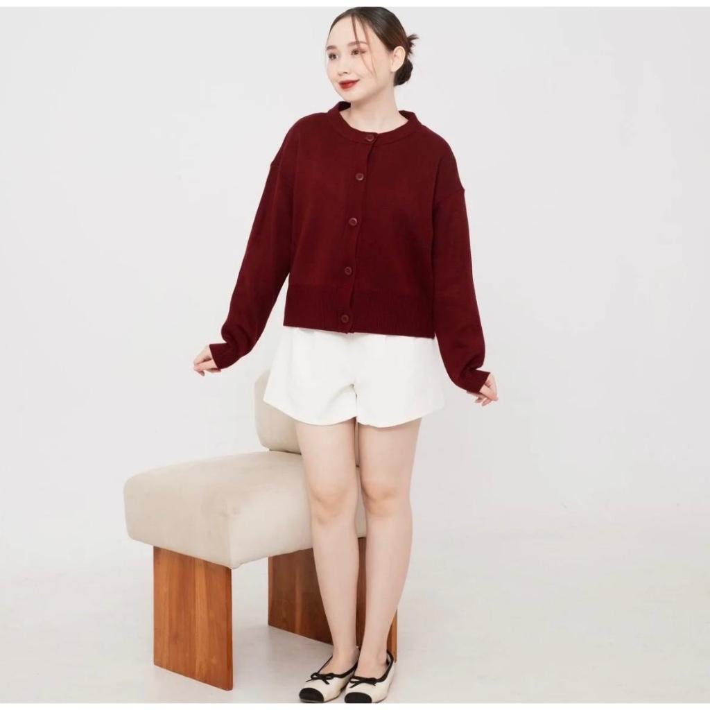 Meera Cardigan Rajut Wanita Korean Style Knit Premium