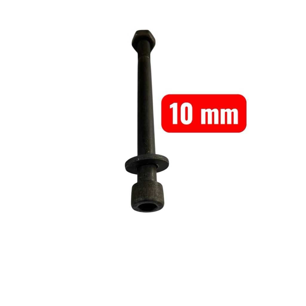 Baut Mur Ring Baja L 10 mm Panjang 12 cm