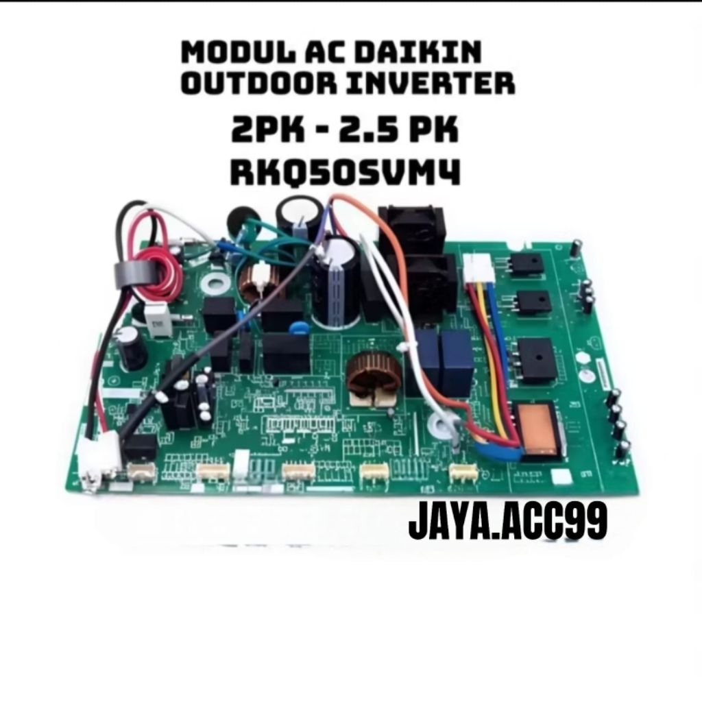 MODUL PCB OUTDOOR AC DAIKIN 2PK-2.5PK INVERTER THAILAND RKQ50SVM4 ORIGINAL
