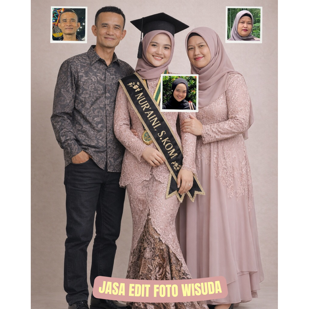 Jasa Edit Foto Wisuda