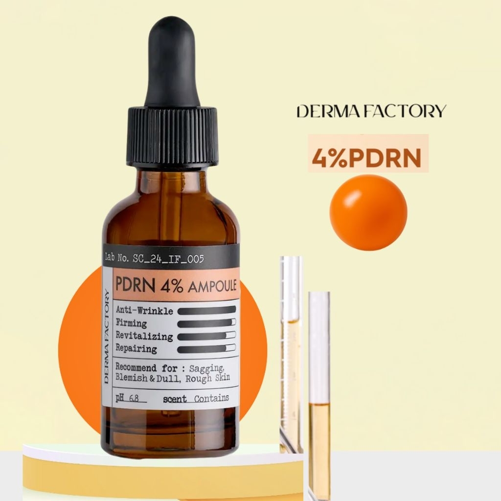 ( PASTI ORI) DERMA FACTORY PDRN 4% AMPOULE 30ml (ready stock)