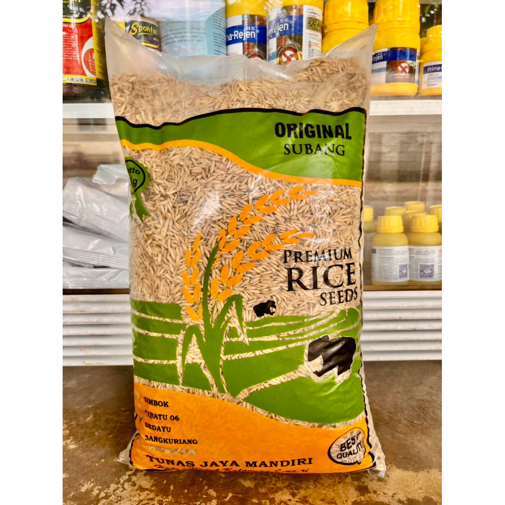 Benih Padi Sedayu Original Subang Kemasan 5Kg. Bibit Padi Sedayu Subang
