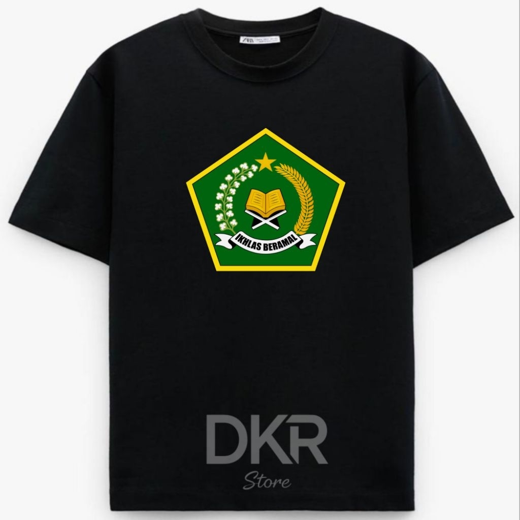 KAOS KEMENTERIAN AGAMA RI BAJU TSHIRT KEMENTERIAN AGAMA KAOS OBLONG KEMENTERIAN AGAMA
