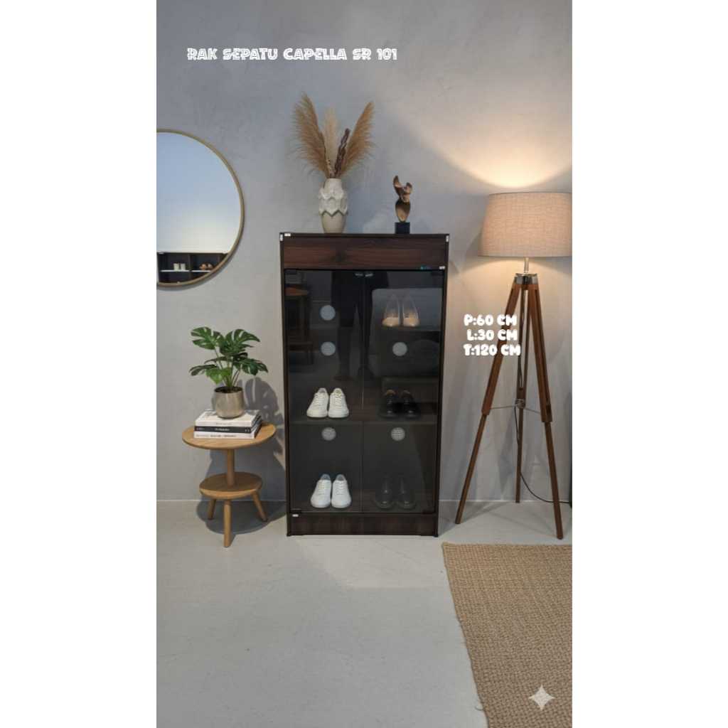 RAK SEPATU CAPELLA SR 101 RAK SEPATU SANDAL SENDAL MINIMALIS PONTIANAK