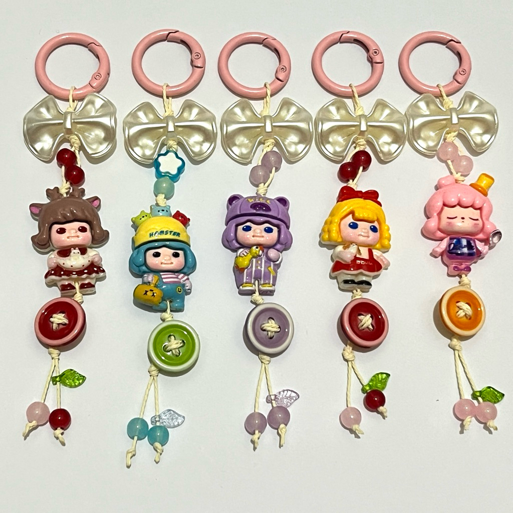 Bagcharm Popmart Character || Keychain Popmart