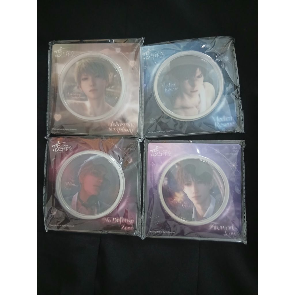 zayne xavier sylus rafayel love and deepspace pc badge