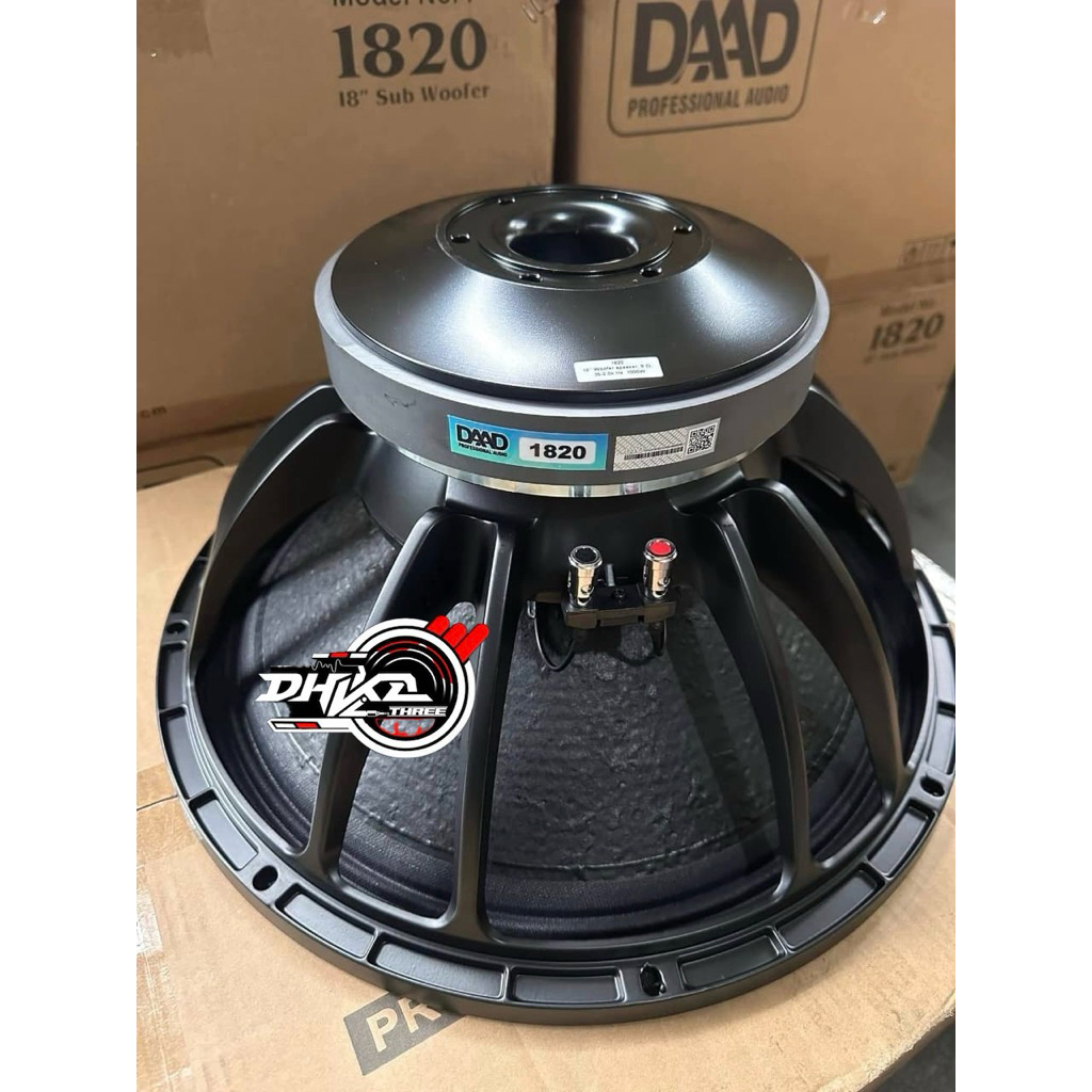 SPEAKER DAAD 18” 1820 VC 4 ORIGINAL / Speaker Daad 18” 1820 ORIGINAL / Speaker Daad 18” 1820 origina