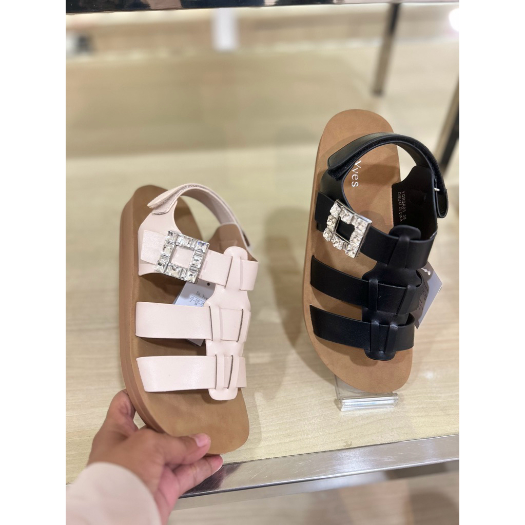ST.YVES Sepatu sandal wanita slingback strap 36-41
