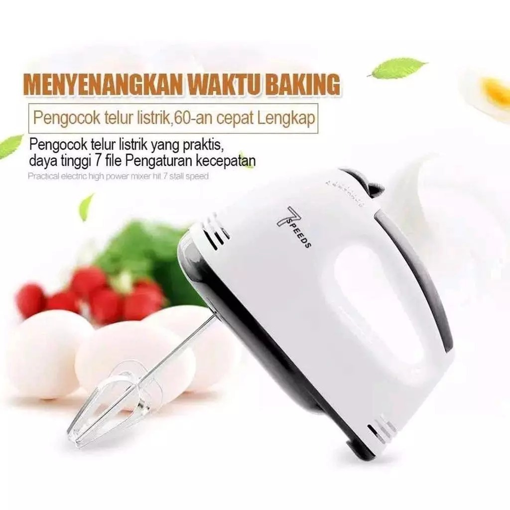 mixer elektrik Hand Mixer Alat Pengocok Telor / Adonan Kue Mixer Elektrik adonan kue Mixer elektroni