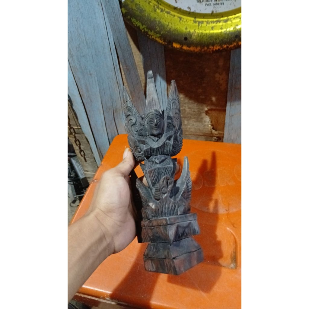 Topeng kayu 145rb  jadul antik vintage lawas kuno display