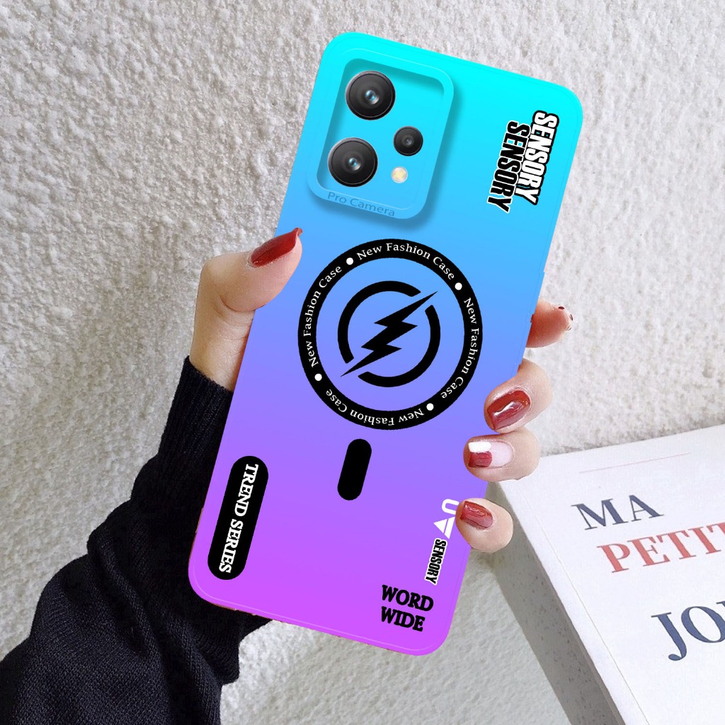 Softcase Untuk Realme 9 4G / 9 Pro / 9 Pro Plus / 10 4G / 11 4G / 12 5G / 12 Plus 5G -  Fashion Prin