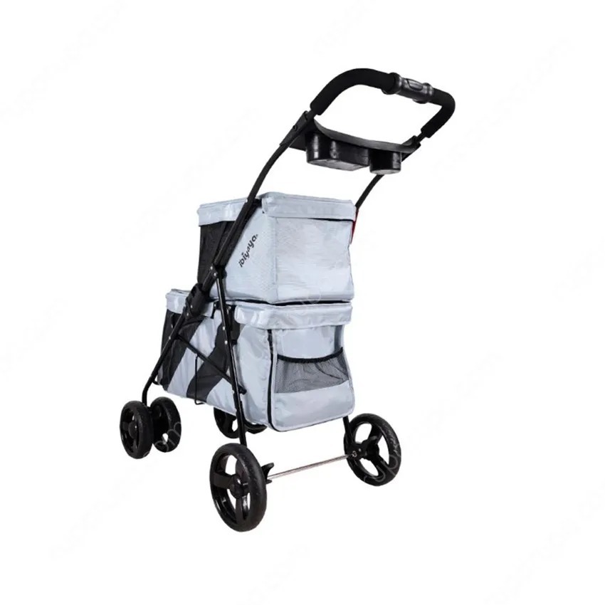 IBIYAYA PET STROLLER DOUBLE DECKER