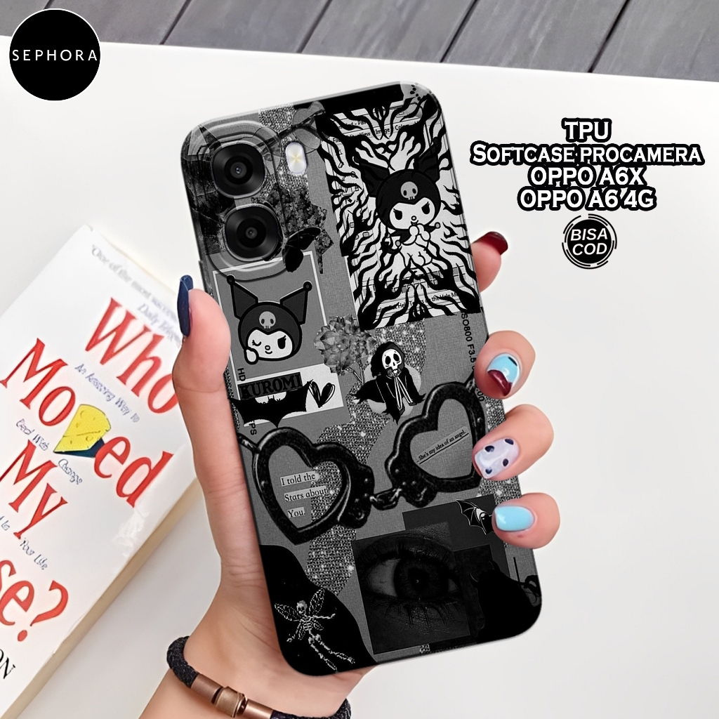 Case OPPO A6X / A6 4G 2025 Terbaru - Fashion Case Lucu - Softcase OPPO A6X / A6 4G - Case Pro Camera