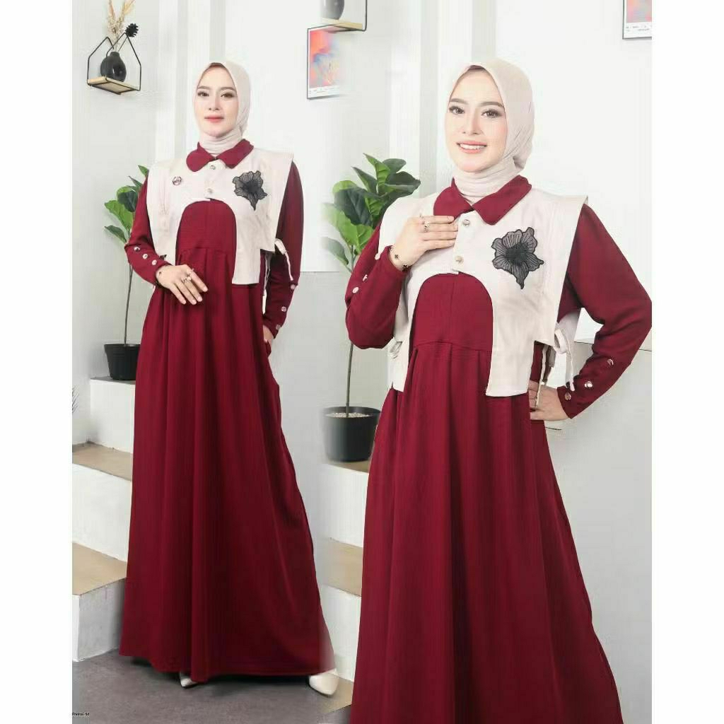 wyhomeshop-GAMIS AISHA ROMPI KNIT PREMIUM