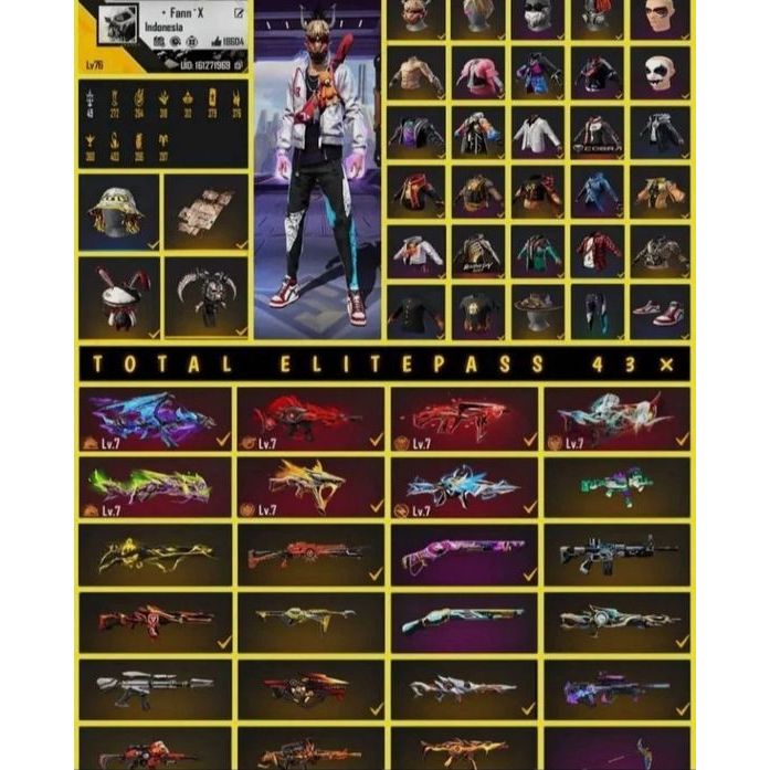 (Cek Deskripsi)================================baju pria anak laki laki jual akun ff sultan murah TE