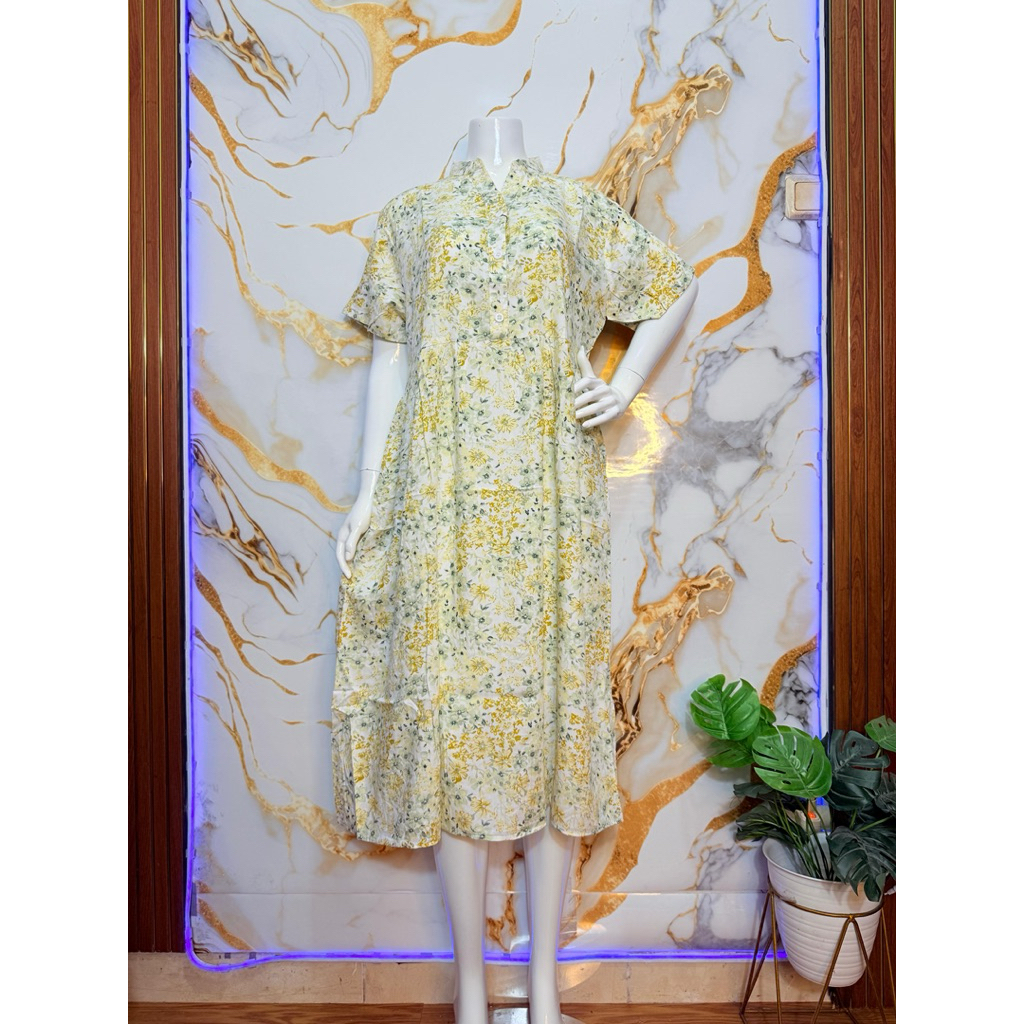 Daster Katun Rayon/HOmedres Alesha Premium/Daster Katun Rayon Busui