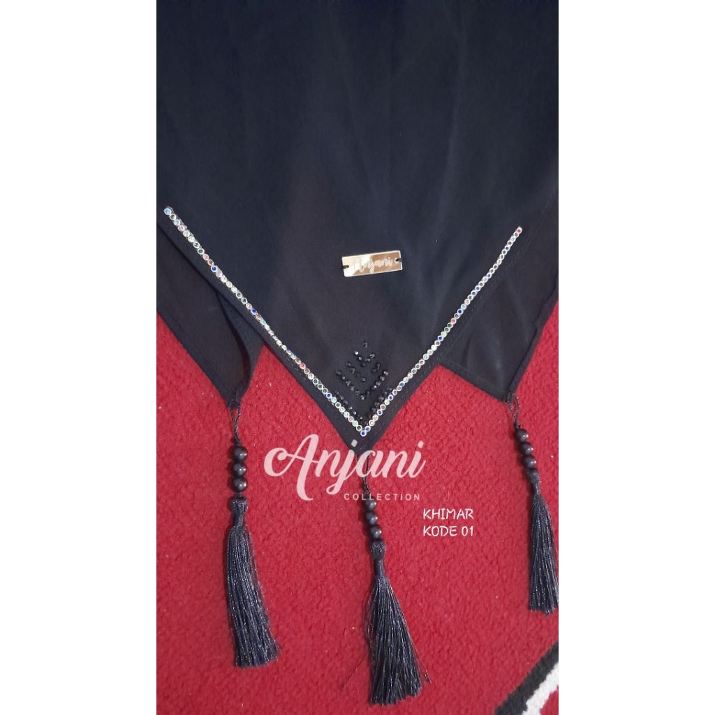 Khimar resleting kode 01 free tutup cadar