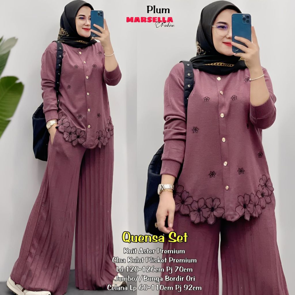 Setelan Terbaru Quensa Setelan ORIGINAL MARSELLA