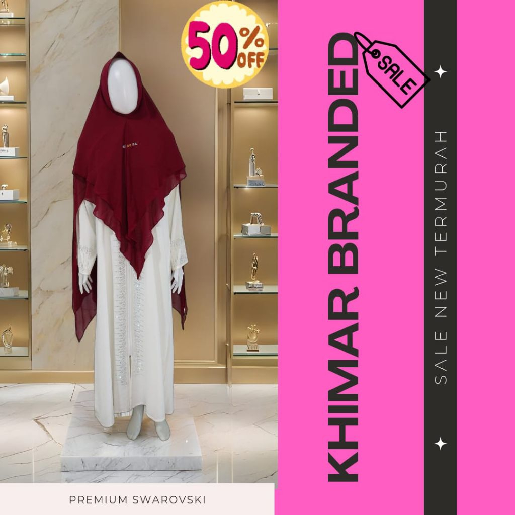 Khimar Syari Naomi like Sisesa Clothing Sumayya by Sjsesa Hijab