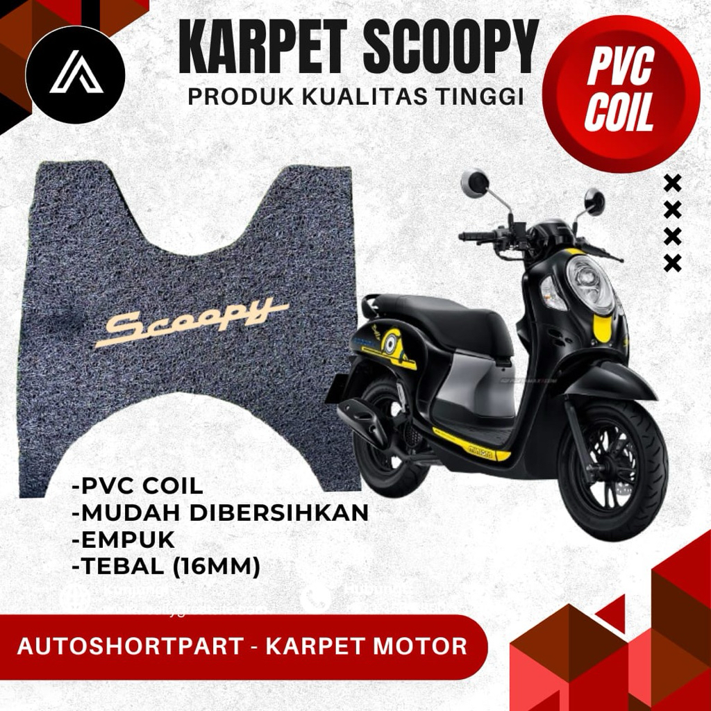 Karpet Mie Scoopy 2020-2022