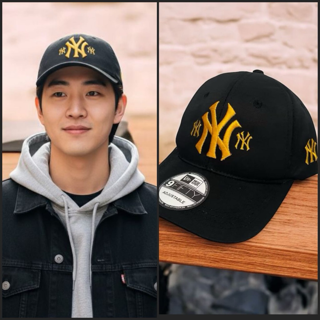 topi NY basebal cewe cowo kekinian premium