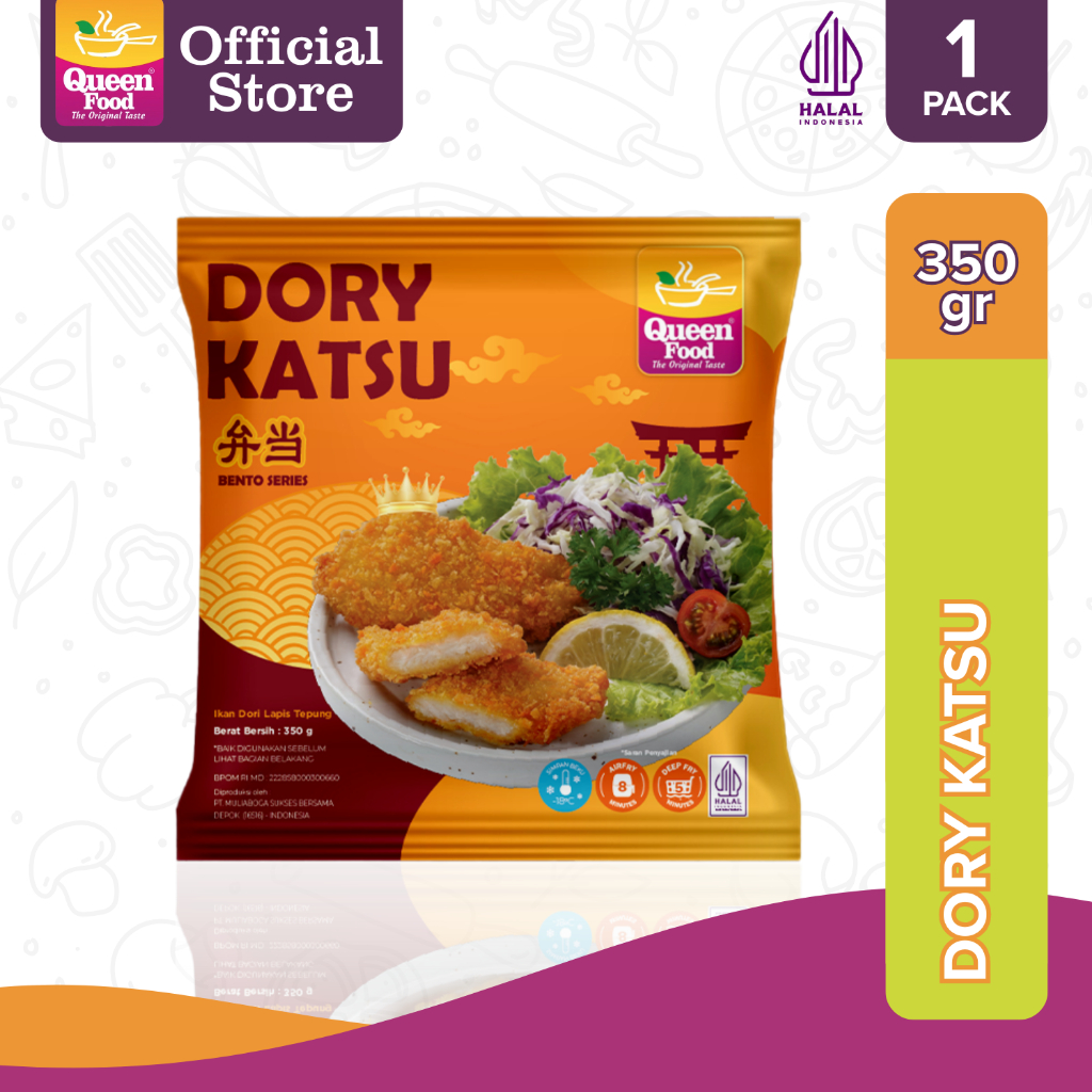 Queen Food - Dory Katsu 350g - Frozen Food