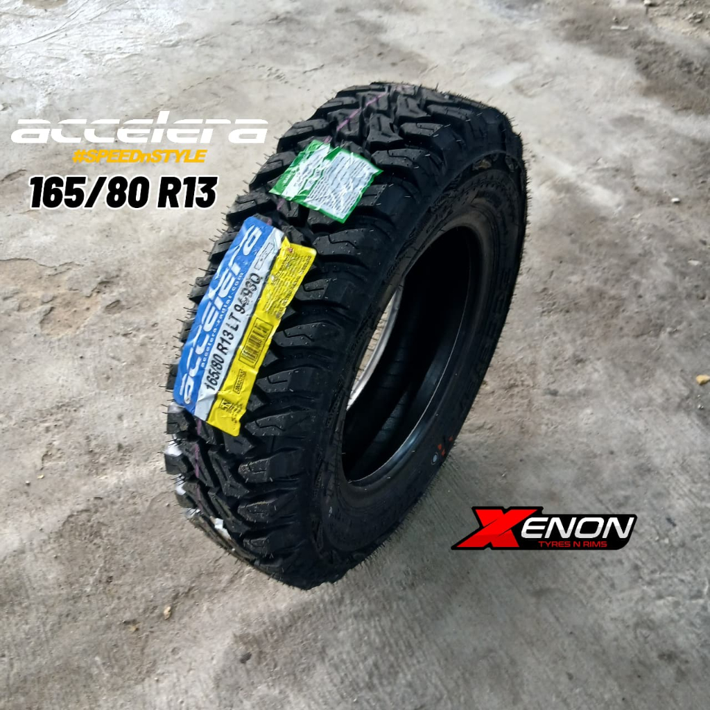 Ban Mobil Semi Offroad ACCELERA MT01 165 80 R13 || Ban Mobil Offroad Grandmax L300 Carry 165/80 R13