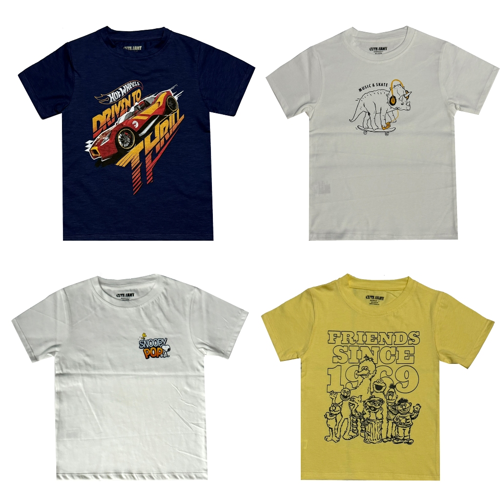 KAOS DINOSAURUS ANAK LAKI LAKI