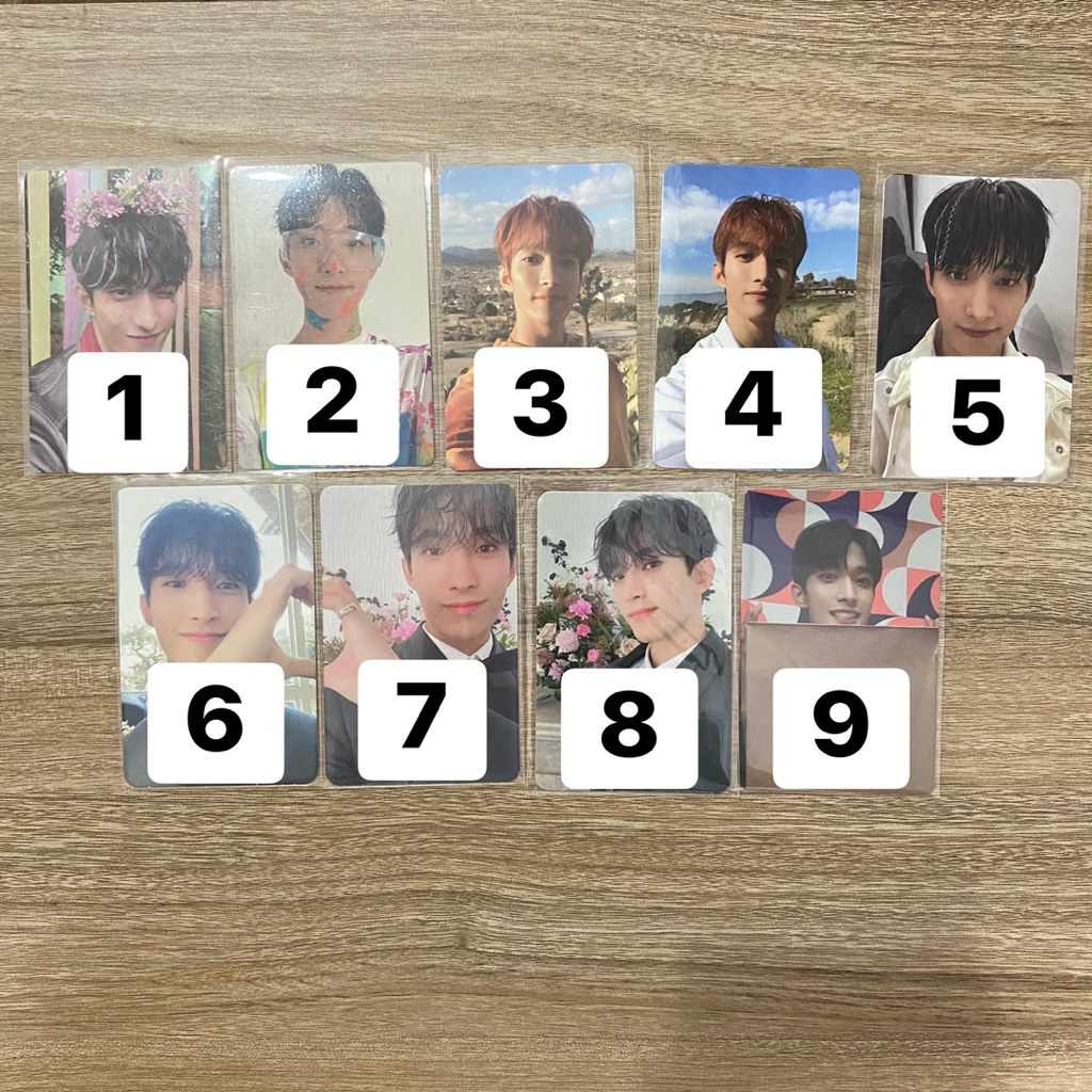 [REPRICE] SEVENTEEN DK PHOTOCARD OFFICIAL svt pc scoups choi seungcheol kkuma cimumu cheol its tc tr