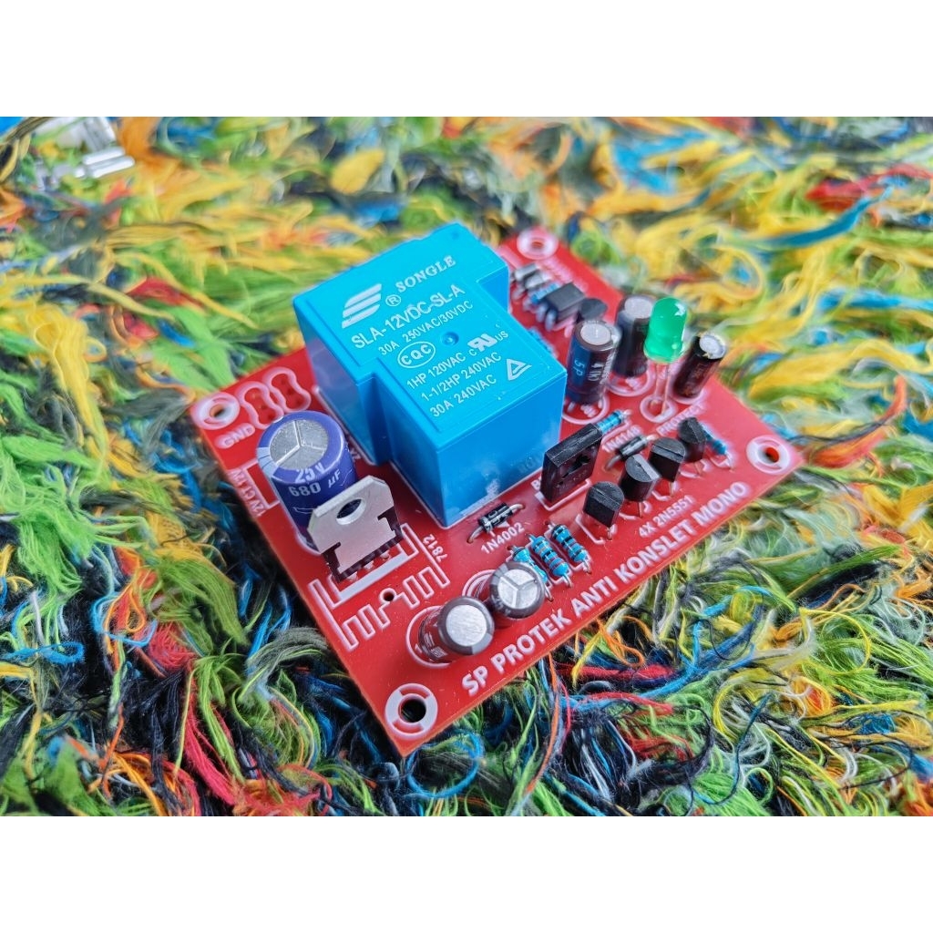 Kit speaker protektor anti konslet mono