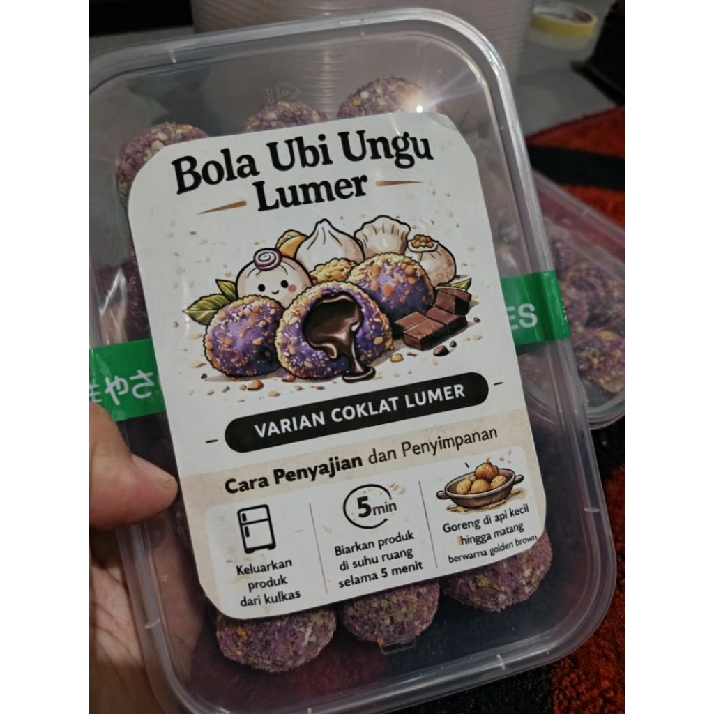 Bola Ubi Lumer Frozen