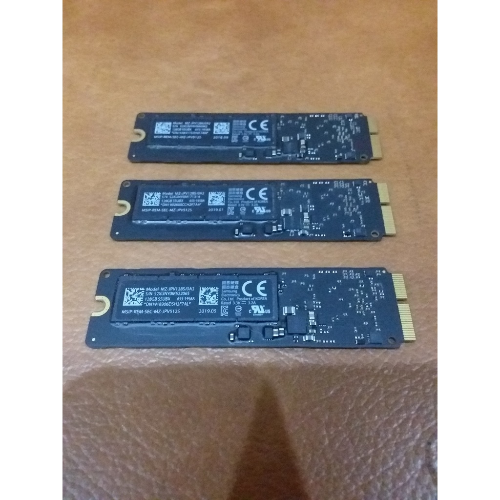Harddisk SSD Hardisk SAMSUNG internal Macbook Air 2013-2017 Macbook Pro 2013-2015 Kapasitas 128GB No