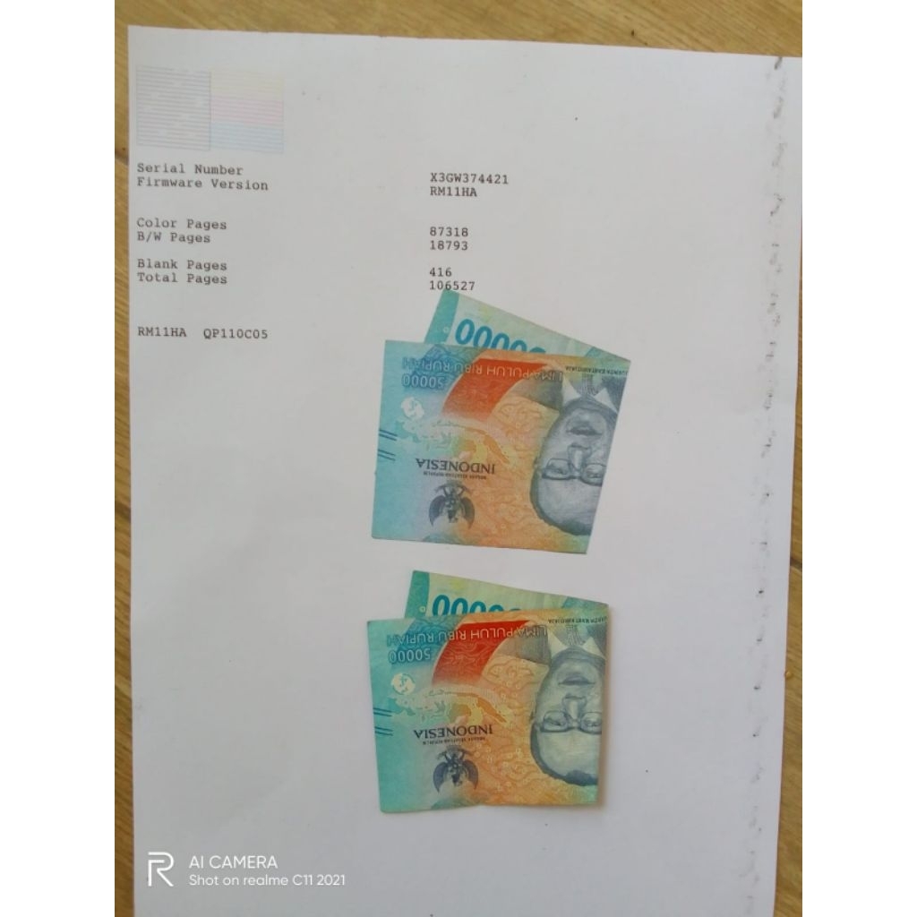 printer Epson bisa scan fotocopy bekas eks Kantor