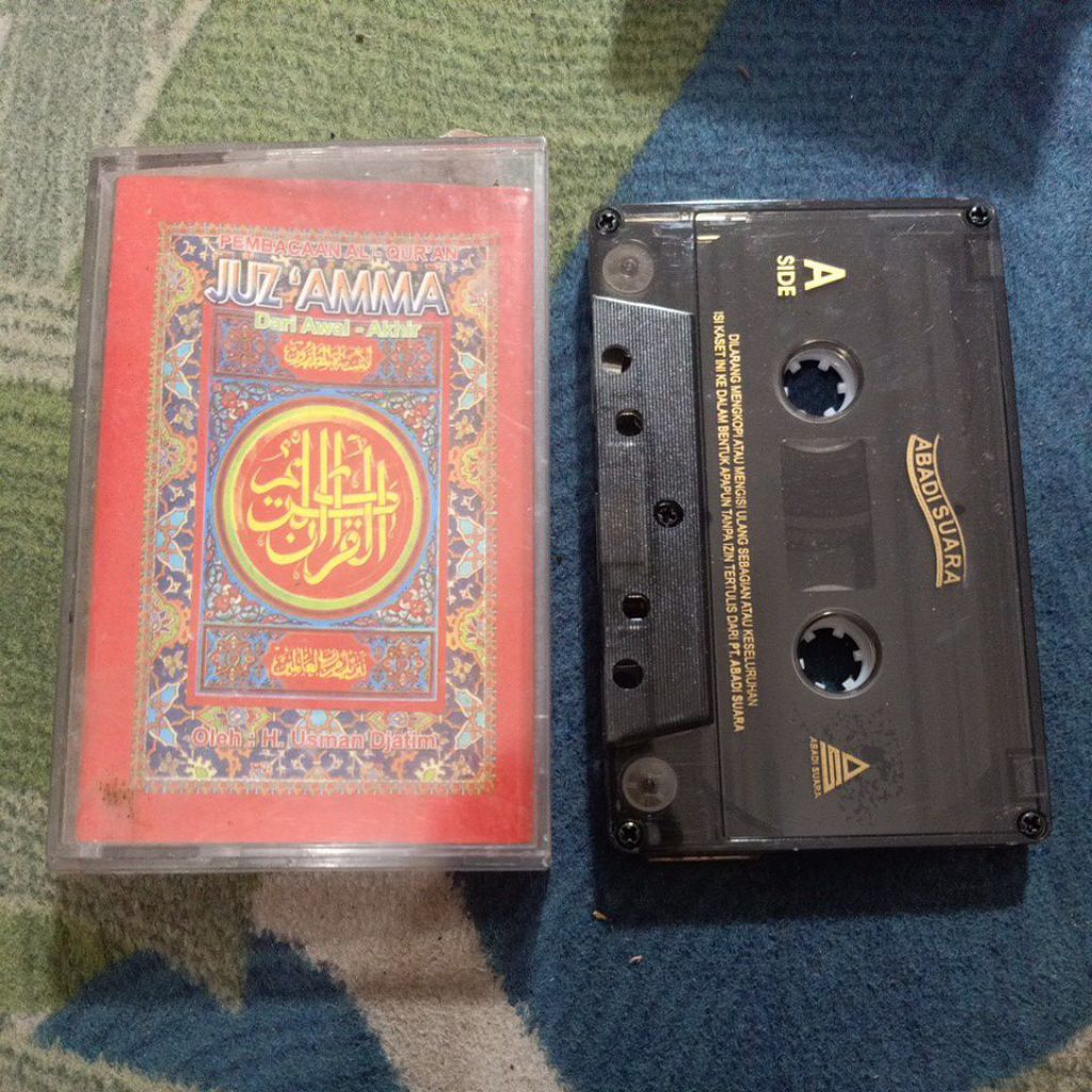 KASET PITA BACAAN AL QURAN JUZZ AMMA oleh H USMAN DJATIM