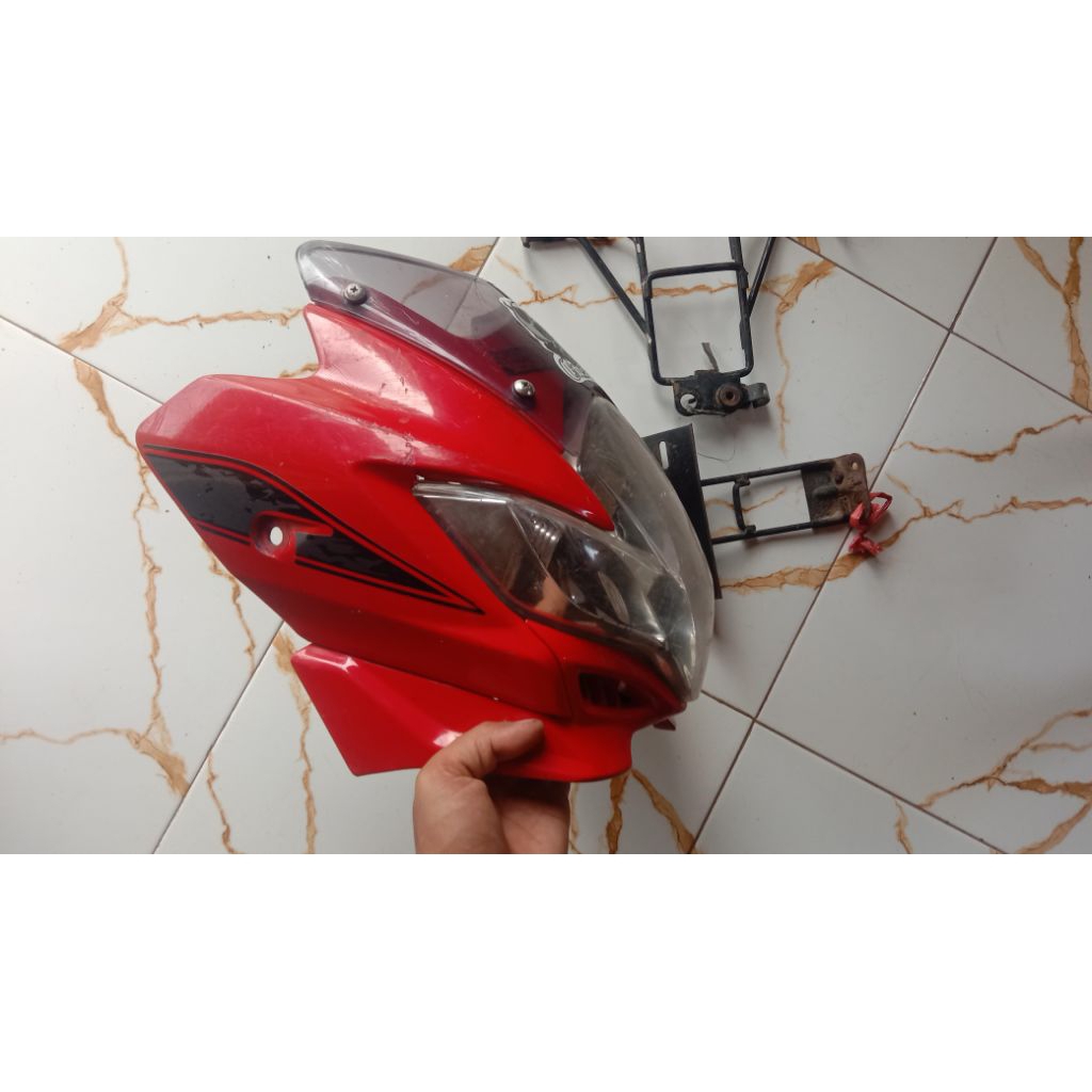 BATOK LAMPU SUZUKI SATRIA FU OLD ORI REFLEKTOR HEADLAMP FU BARONG FULLSET DUDUKAN BATOK PLUS DUDUKAN
