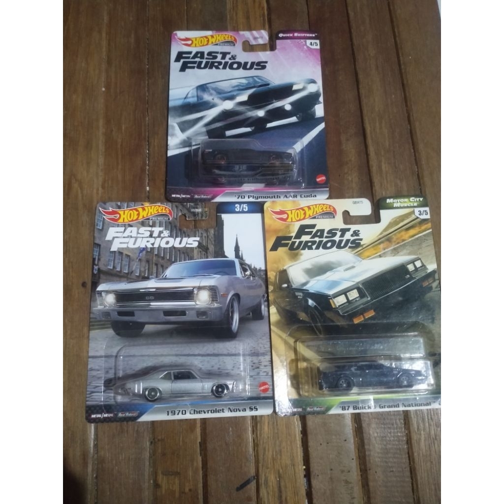 hotwheels fast furious premium