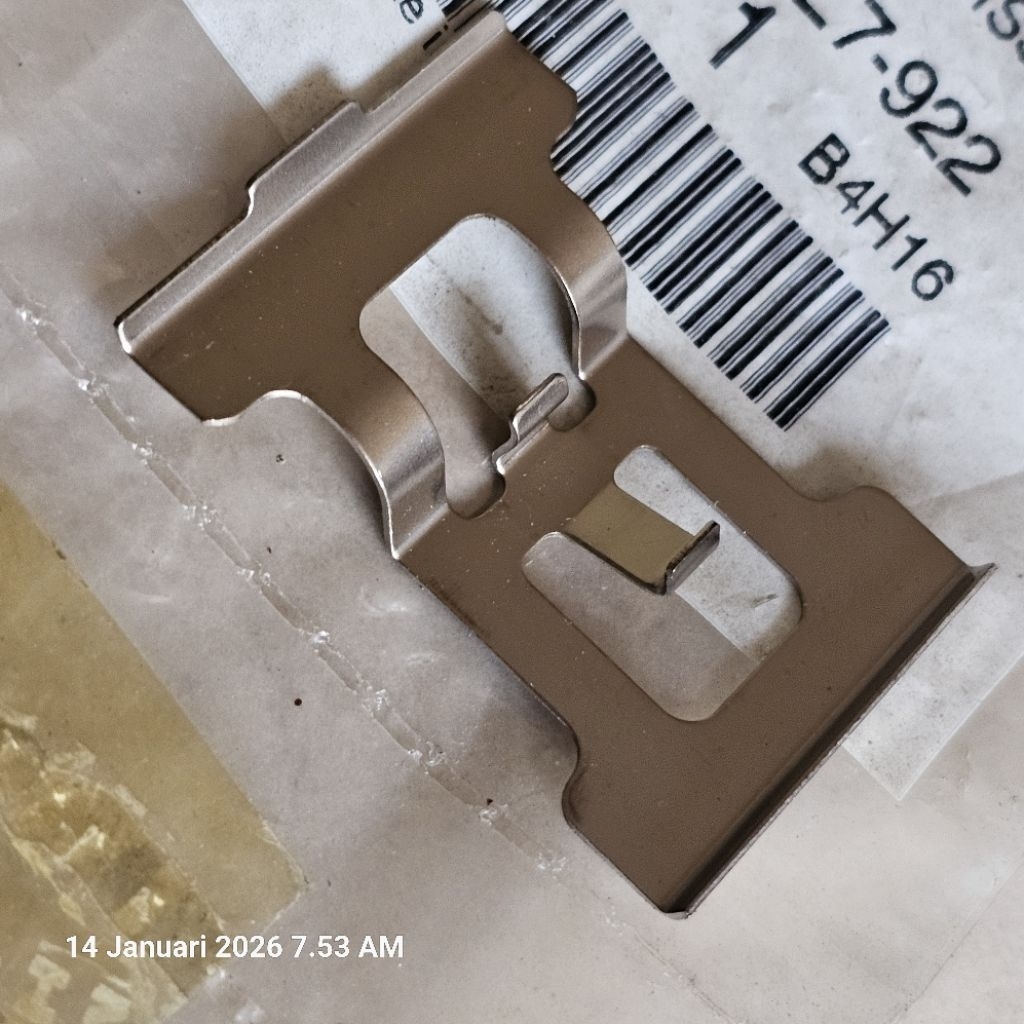 pir plat kampas rem disc brake depan honda CBR 150R CBU. 45108-ML7-922