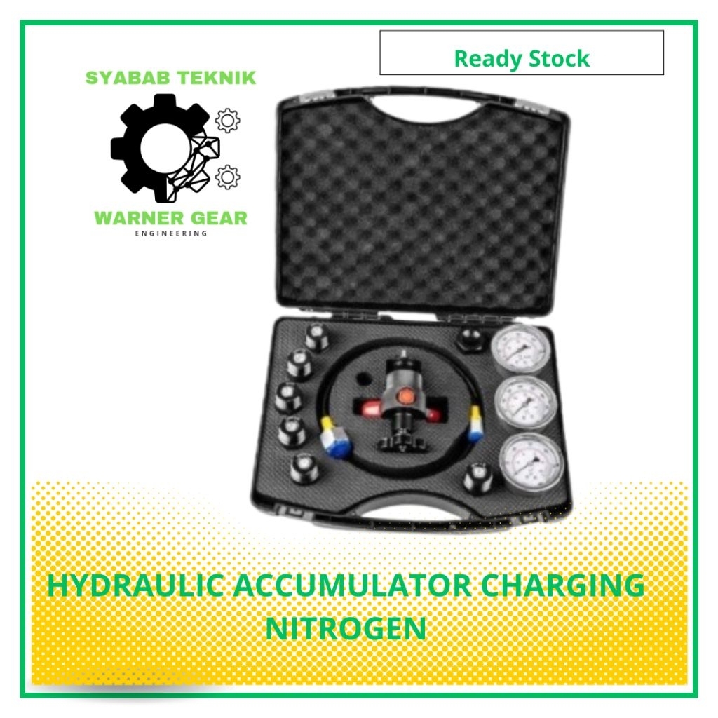 Hyrdaulic Accumulator Charging Nitrogen Gas alat isi nitrogen