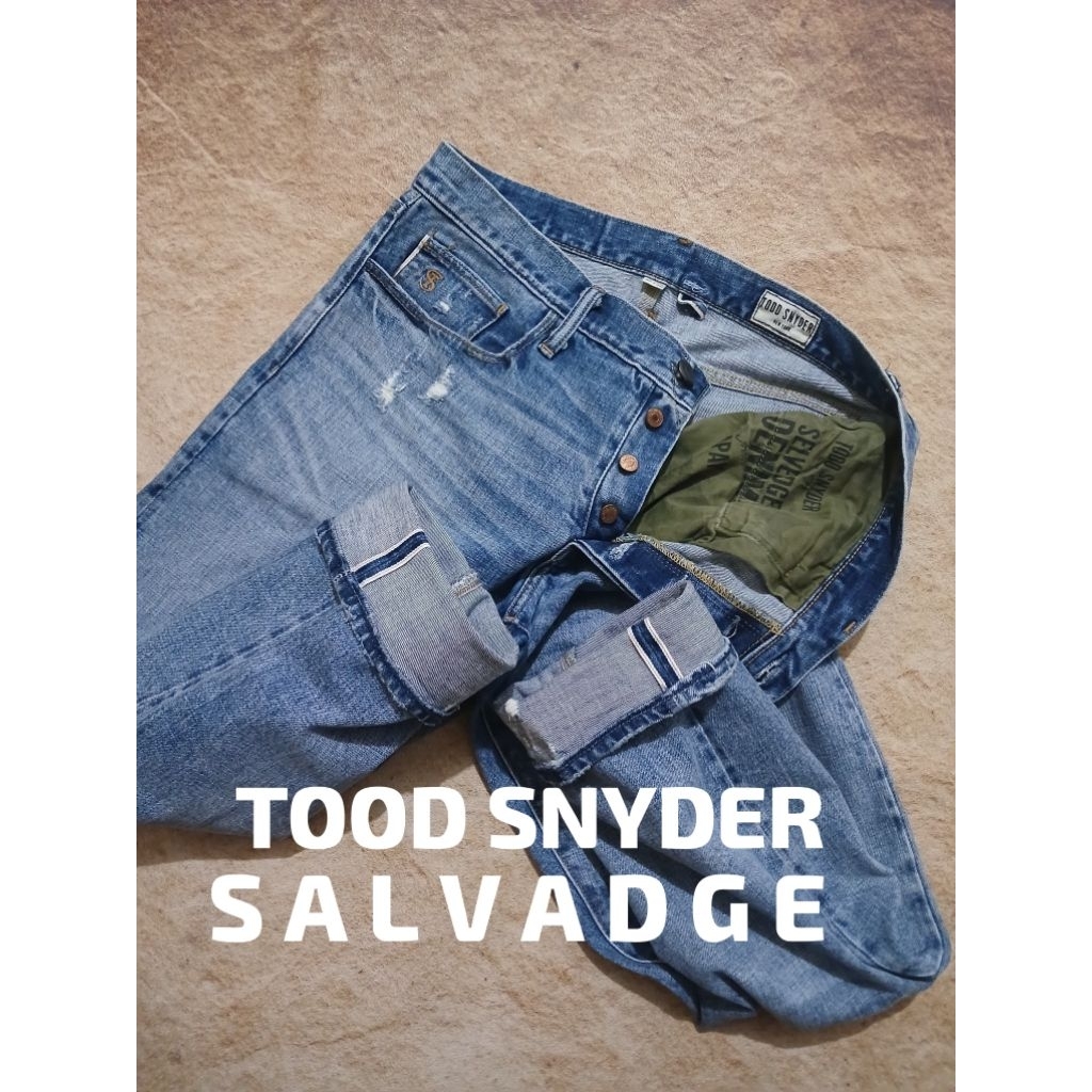 Celana jeans pria SALVAGE TOOD SNYDER bekas pakai