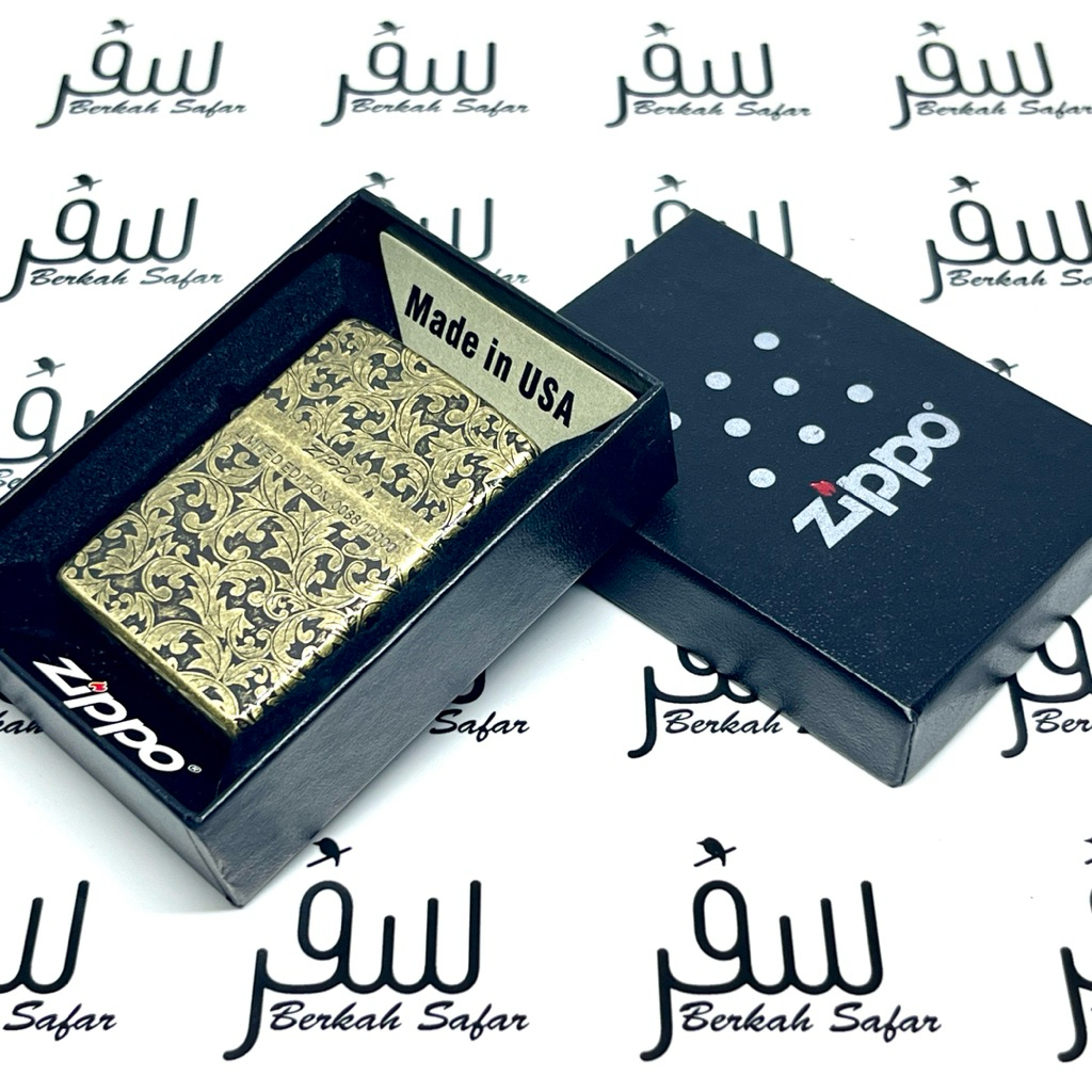 Zippo Batik Gold Classic Limited Edition Number Original