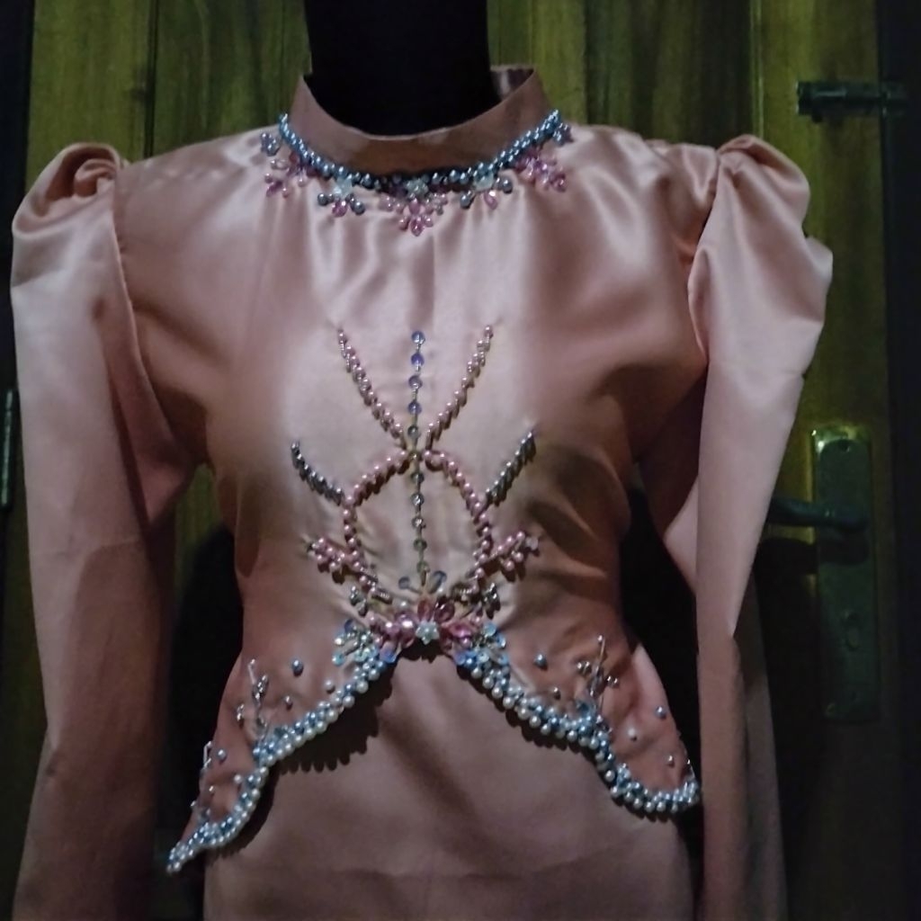 Dress Kondangan Wanita Satin Premium - Model Rok Duyung, Elegan & Nyaman Dipakai