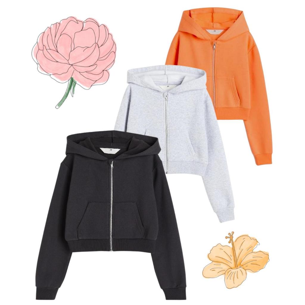 [17554] Jacket Basic warna polos Anak jaket hm kids cotton fleece hangat hoodie H*M zipper sisa eksp