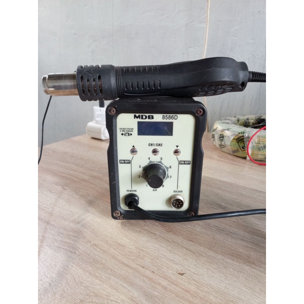 solder station and smd rework MDB 8586D second