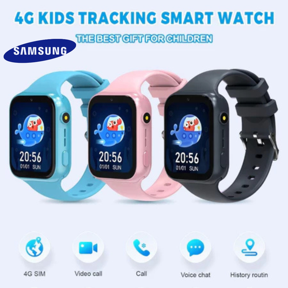 Anti Air Jam tangan anak X1- 4G Video call telepon - anak Gps Digital Smartwatch anak Waterproof Kid