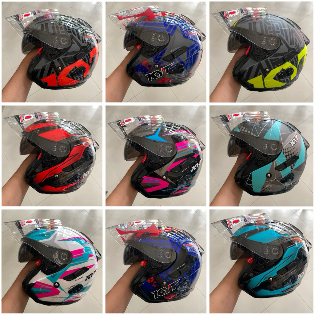 HELM KYT GALAXY FLAT R MOTIF | KYT GALAXY FLAT R