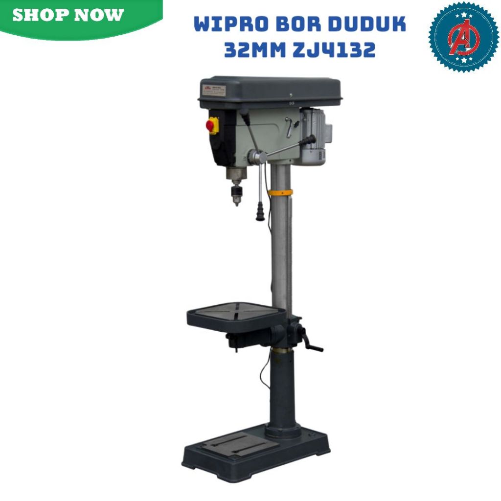 Mesin Bor Duduk Heavy Duty ZJ4132 WIPRO / Machine Sitting Bor 32mm WIPRO - WIPRO Bor duduk HEAVY DUT