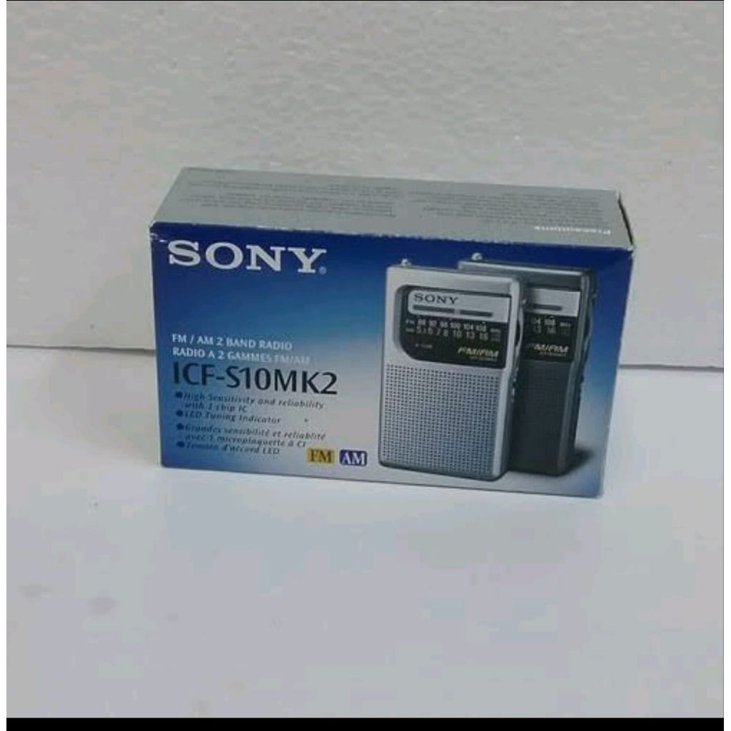 SONY RADIO POCKET ICF S 10