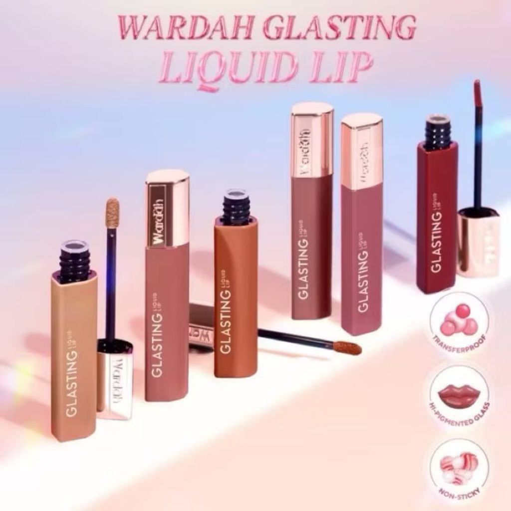 Wardah Glasting Liquid Lip | Glasting Lip cream