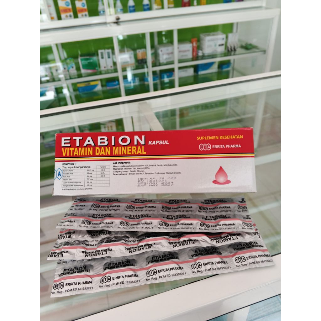 ETABION KAPSUL VITAMIN & MINERAL