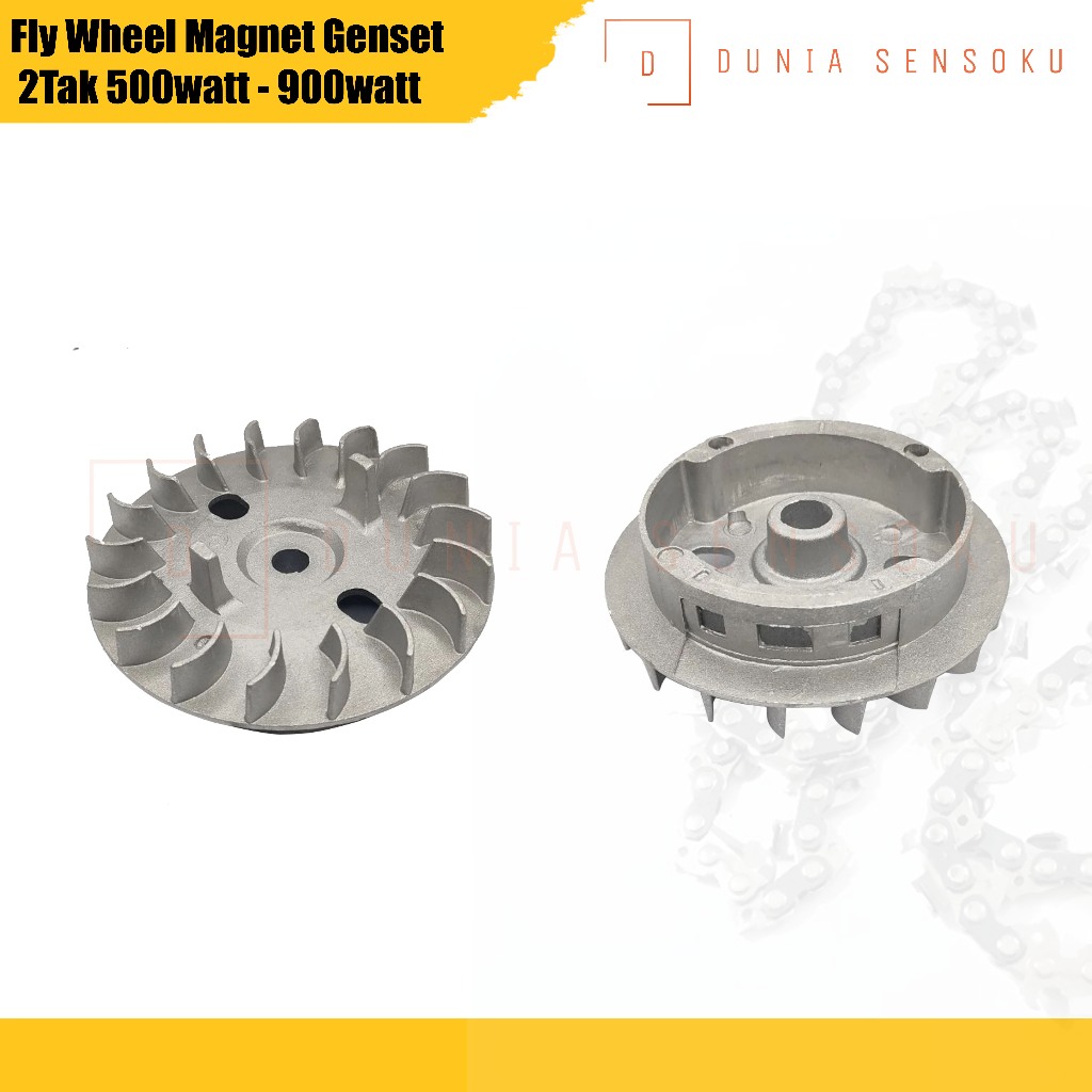 Fly Wheel Magnet Genset 2Tak 500watt - 900watt